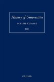 History of Universities: Volume XXIV 1&2