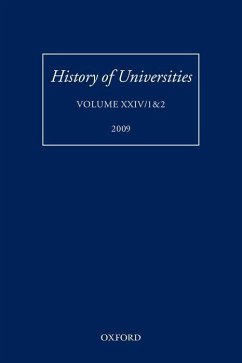 History of Universities - Feingold, Mordechai (Hrsg.)