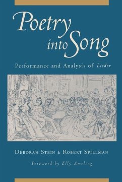 Poetry Into Song - Stein, Deborah; Spillman, Robert