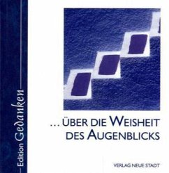 Cover Über die Weisheit des Augenblicks