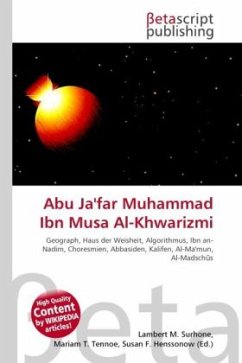 Abu Ja'far Muhammad Ibn Musa Al-Khwarizmi