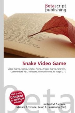 Snake Video Game