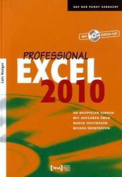 Excel 2010 Professional, m. CD-ROM - Hunger, Lutz