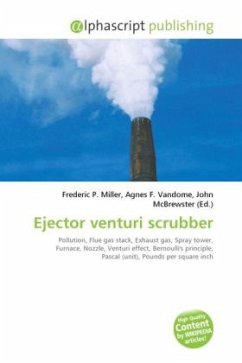 Ejector venturi scrubber