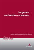 Langues et construction européenne