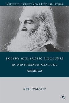 Poetry and Public Discourse in Nineteenth-Century America - Wolosky, S.