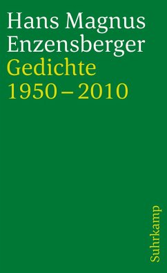 Gedichte 1950-2010 - Enzensberger, Hans Magnus
