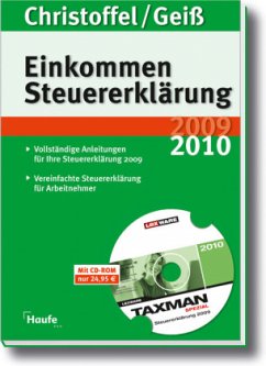 EinkommenSteuererklärung 2010/2011, m. CD-ROM 'TAXMANSpezial 2011' - Christoffel, Hans-Günter; Geiß, Wolfgang