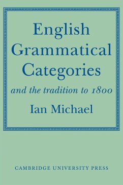 English Grammatical Categories - Michael, Ian