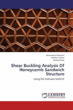 Shear Buckling Analysis Of Honeycomb Sandwich Structure