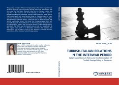 TURKISH-ITALIAN RELATIONS IN THE INTERWAR PERIOD