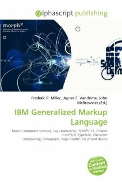 IBM Generalized Markup Language