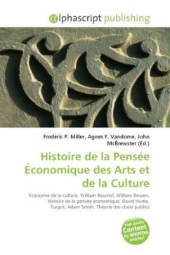 Histoire de la Pensée Économique des Arts et de la Culture