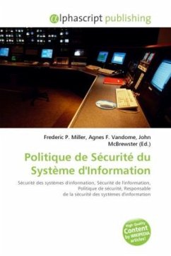 Politique de Sécurité du Système d'Information