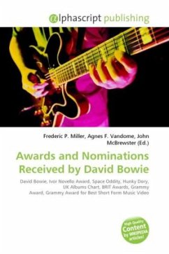 Awards and Nominations Received by David Bowie