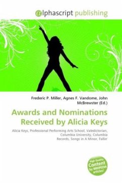 Awards and Nominations Received by Alicia Keys