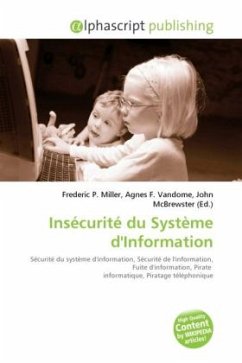 Insécurité du Système d'Information Cover Insécurité du Système d'Information