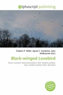 Cover Black-winged Lovebird
