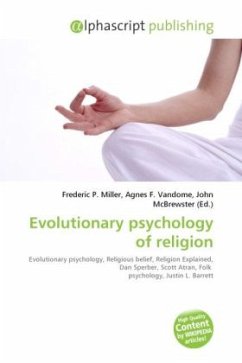 Cover Evolutionary psychology of religion