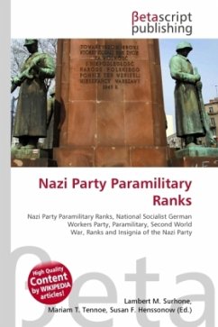 Nazi Party Paramilitary Ranks