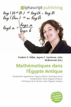 Cover Mathématiques dans l'Égypte Antique