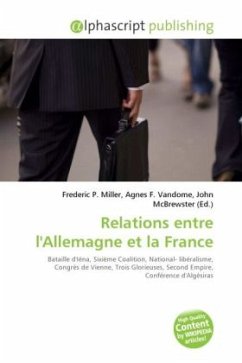Cover Relations entre l'Allemagne et la France