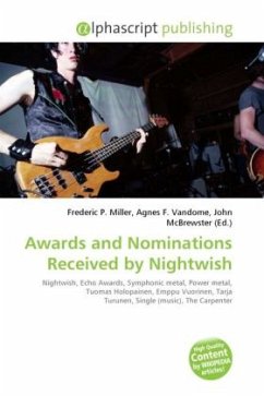 Awards and Nominations Received by Nightwish