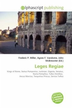 Leges Regiae Leges Regiae