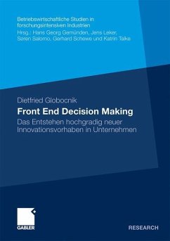 Front End Decision Making - Globocnik, Dietfried