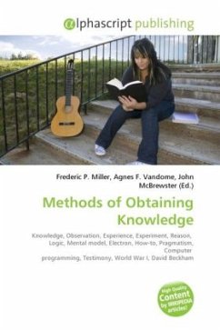 Methods of Obtaining Knowledge