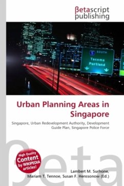 Urban Planning Areas in Singapore