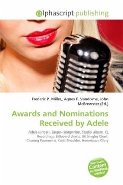 Awards and Nominations Received by Adele