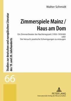 Zimmerspiele Mainz / Haus am Dom - Schmidt, Walter
