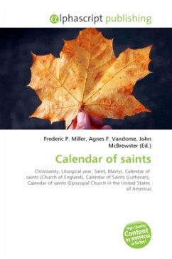 Calendar of saints