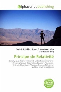 Principe de Relativité