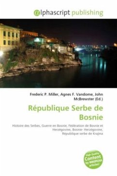Cover République Serbe de Bosnie