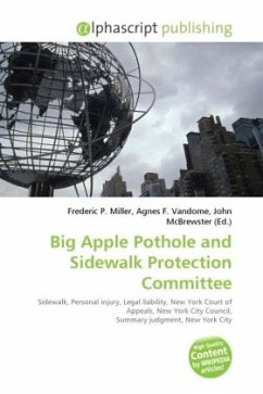 Big Apple Pothole and Sidewalk Protection Committee