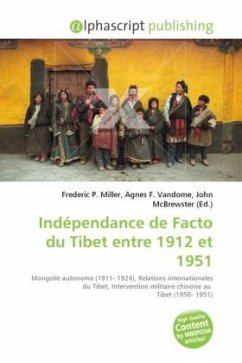 Indépendance de Facto du Tibet entre 1912 et 1951