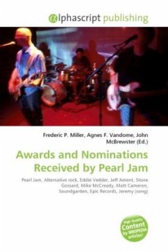 Awards and Nominations Received by Pearl Jam