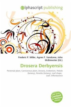 Drosera Derbyensis