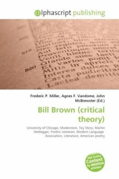 Bill Brown (critical theory)