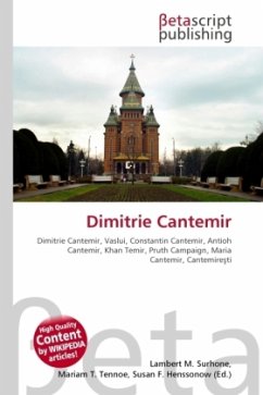Dimitrie Cantemir Dimitrie Cantemir