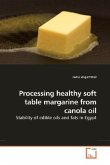 Processing healthy soft table margarine from canola oil