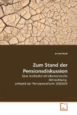 Zum Stand der Pensionsdiskussion