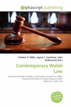 Contemporary Welsh Law