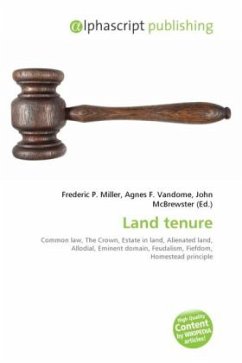 Land tenure