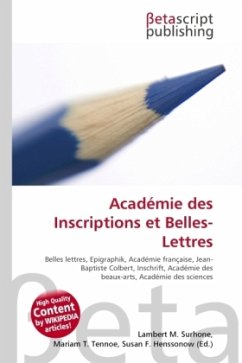 Académie des Inscriptions et Belles-Lettres