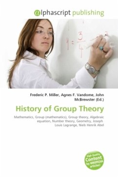 History of Group Theory