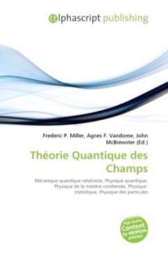 Théorie Quantique des Champs