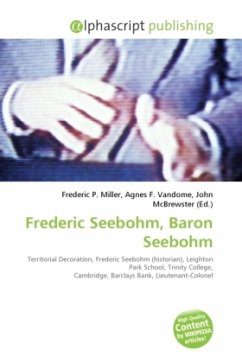 Frederic Seebohm, Baron Seebohm